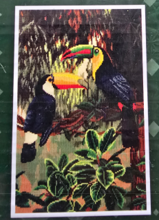 Preview: Diamond Painting Zwei Regenbogentukan